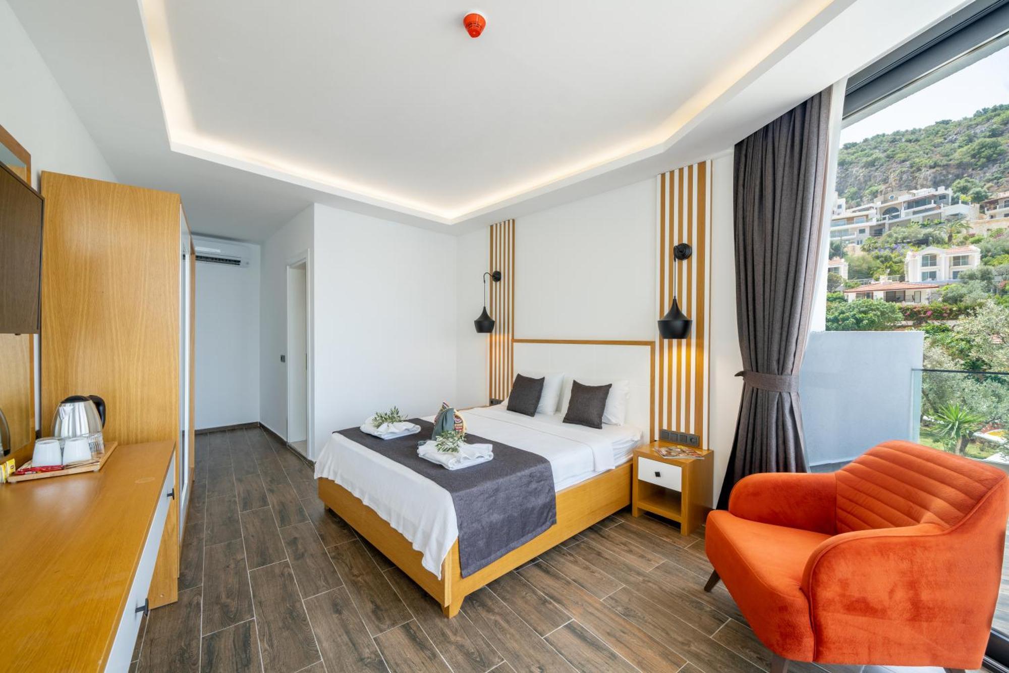 Kalkan Beach Park Hotel คาช ภายนอก รูปภาพ